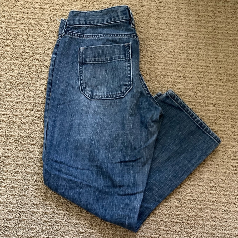 Old Navy Low Rise Cropped Denim Jeans